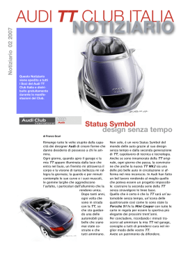 Notiziario 02/07 - Audi TT Club Italia