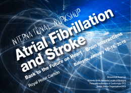 Atrial Fibrillation and Stroke Back to the Future on Heart