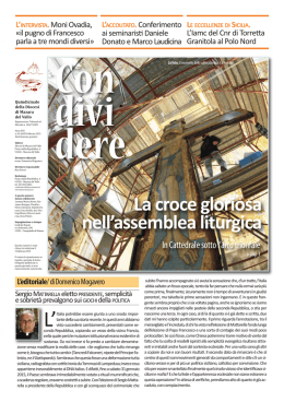 La croce gloriosa nell`assemblea liturgica