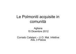 Le Polmoniti acquisite in comunita_130219123757