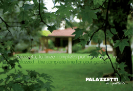 Palazzetti, la linea completa per il tuo giardino.