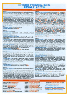 ` GRUPPO 1 - Gruppo Cinofilo Ancona