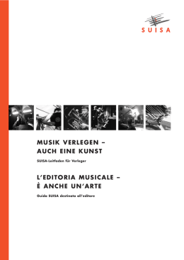 musik verlegen &ndash; auch eine kunst l`editoria musicale &ndash; &egrave;