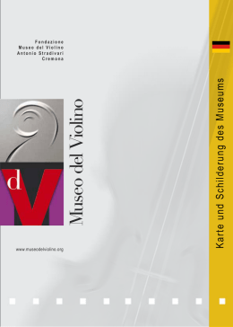 Karte und Schilderung des Museums