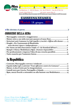 Marted&igrave; 14 giugno 2011 - cerca