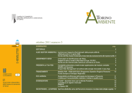 Ottobre 2011 - Camere di Commercio