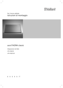 Istruzioni di montaggio auroTHERM classic
