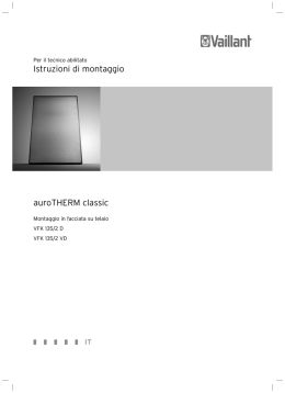 Istruzioni di montaggio auroTHERM classic