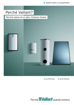 Depliant sistemi solari a svuotamento