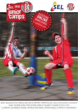 Junior Camp 2014_SEL.indd - ASC