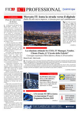 Mercato IT: lenta la strada verso il digitale