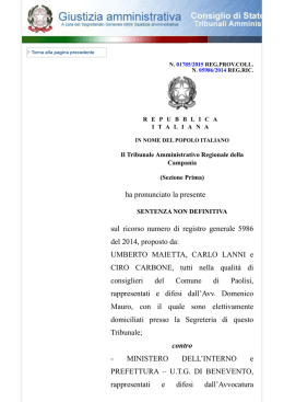 testo della sentenza