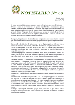 NOTIZIARIO N&deg; 56 - Associazione Modellistica MANTA