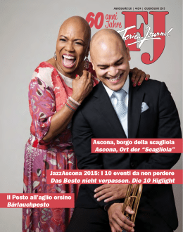 JazzAscona 2015 - ferien journal
