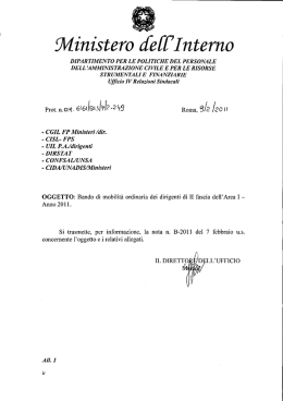 MOBILITA - UIL Pubblica Amministrazione