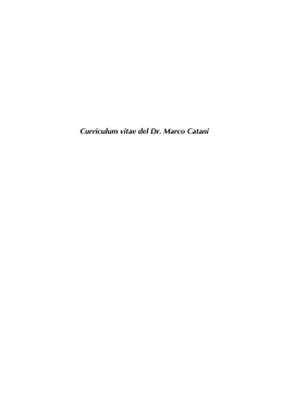 CV - Policlinico News