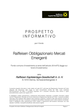 Obbl Mercati Emerg