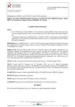 Elenco n. 1343 del 17.12.2015 - Azienda Ospedaliera San Paolo