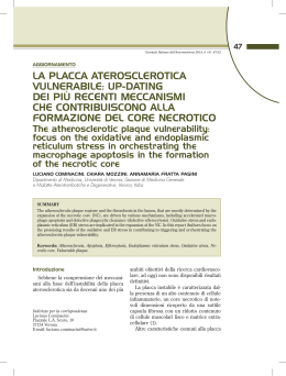 Giornale Italiano dell`Arteriosclerosi 2015
