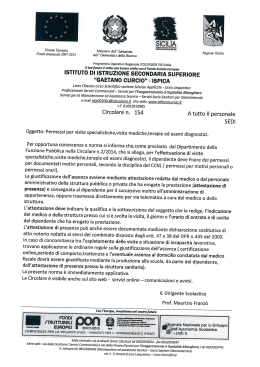 La Circolare 154 in oggetto.