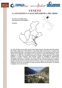 Scarica la Brochure del viaggio