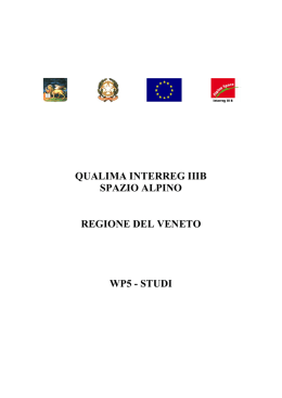 WP5 - studi Regione del Veneto