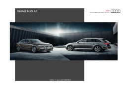 Nuova Audi A4 - Automotonews