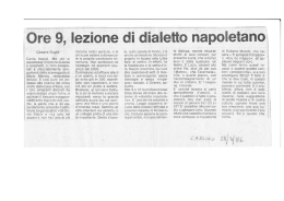 Ore 9, lezione - Circolo degli Occhi Dolci