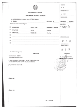SEZIONE - Altalex