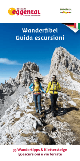 Wanderfibel Guida escursioni