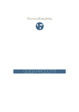 Guida prodotti barre 2012 (PDF 13.8 MB)