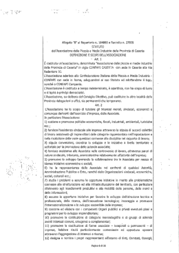 Statuto - Confapi Caserta