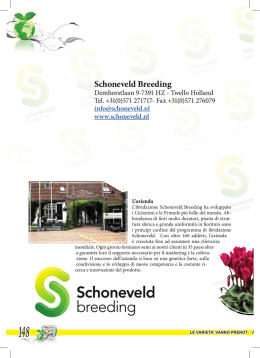 Schoneveld Breeding