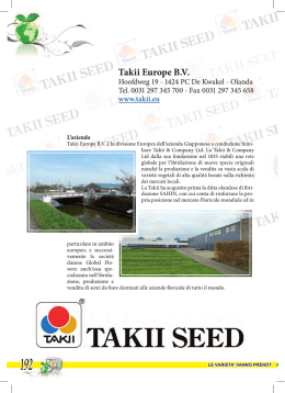 Takii Europe B.V.