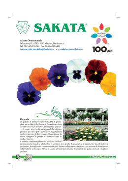 Page 1 LE VARIETA` VANNO PRENOT ATE AL P LE VARIETA