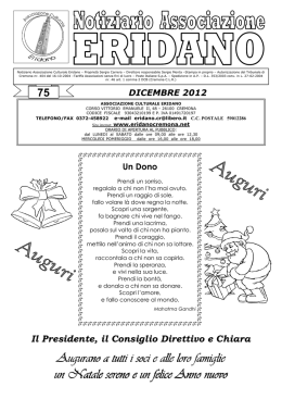 NOTIZIARIO DICEMBRE 2012-75 - associazione culturale eridano