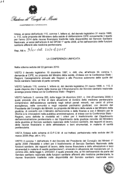 Visualizza documento pdf - Conferenza Stato Regioni