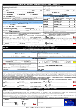 Scarica il modulo di esempio