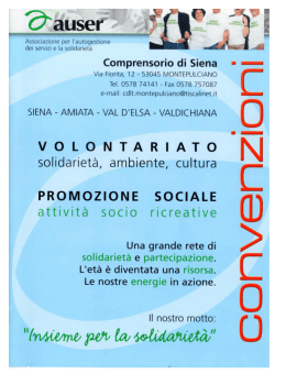 Scarica Brochure Convenzioni