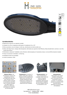Scheda Tecnica (Download PDF) - IMI LED