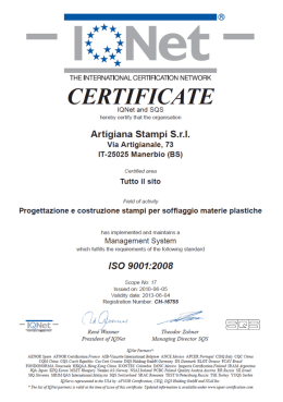 PDF / 780KB - Artigiana Stampi