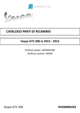 Vespa GTS 300 ie 2012