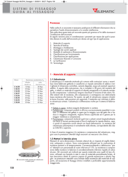 Sistemi di fissaggio, tutto sui tasselli