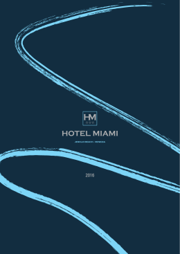 Listino Prezzi 2016 Hotel Miami *** Jesolo