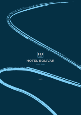 Listino Prezzi Hotel Bolivar 2015 Web