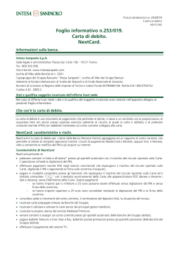 Carta di Debito NextCard