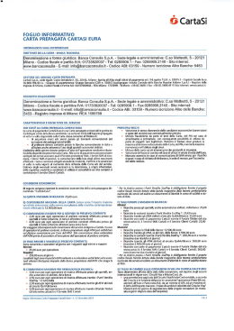 CartaSI Eura – edizione Settembre 2015 ()