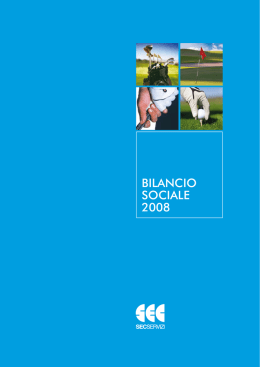 BILANCIO SOCIALE 2008