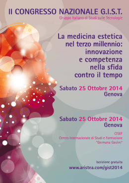 II CONGRESSO NAZIONALE G.I.S.T.