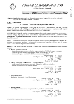 Page 1 DI A 16 .. (€R) Ufﬁcrb Tecnico Comunale . Oggetto
